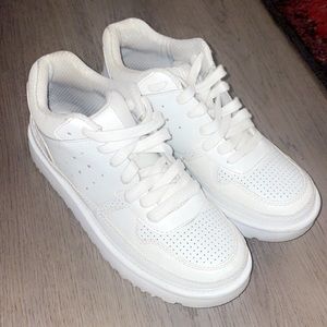 All White Ugg Sneakers